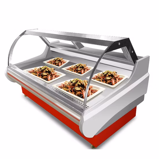 Affichage de viande fraîche de bonne qualité/équipement de réfrigérateur de stockage pour le supermarché de boucherie