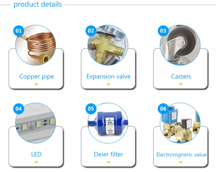 Open Chiller Supermarket Cooler Supermarket Refrigeration Equipment